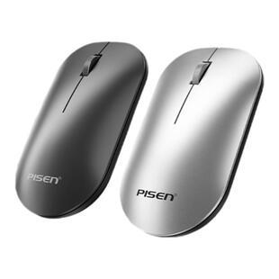 品胜无线鼠标蓝牙静音无声办公笔记本台式电脑通用双模2.4G接收器