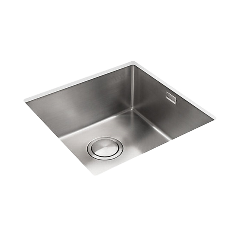 科勒厨房吧台岛台洗菜盆普罗水槽304不锈钢单槽台下盆洗碗池23014