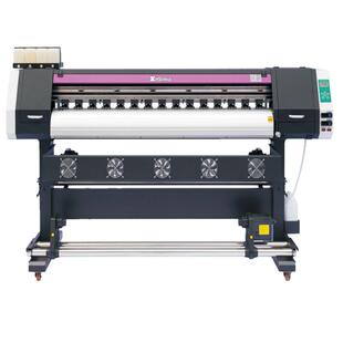 欣科达双头写真机3200喷头室外喷绘机PC1080户外高精度宽幅打印机