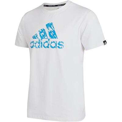 Adidas/阿迪达斯正品男子圆领运动短袖T恤ADITSG2-WBU