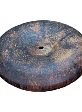 天然缅甸降真香平安扣挂件手把件