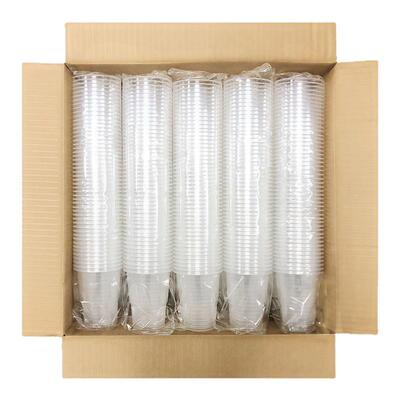 一次性杯子塑料透明加厚航空杯豆浆水杯口杯批发家用整箱试饮小杯