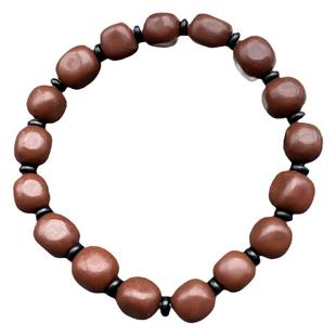 天然泰国龙宫血舍利手链女男款血舍利石随形珠手串转运珠甜美饰品