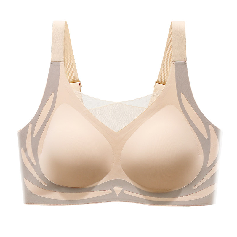 乳腺术后专用义乳文胸提拉聚拢自带义乳插袋舒适高端蕾丝无痕内衣