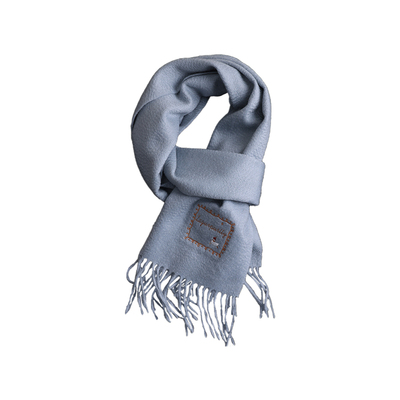 英伦刺绣男女同款山羊绒围巾冬季