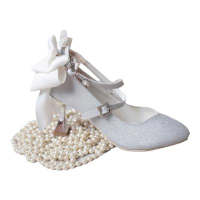 秋田原创高跟单鞋优雅御姐风