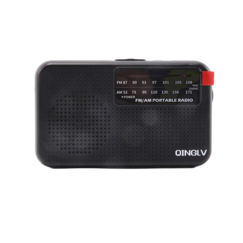 轻旅新款收音机FM/AM两波段指针