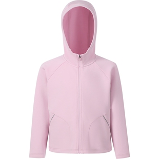 本来BENLAI女童云感柔连帽外套25秋季新款宽松运动夹克BTA150034