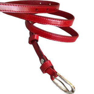 太古头层牛皮女细腰带1.5CM搭配连衣裙牛仔裤韩版9650新品包邮