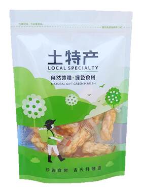 土特产香菇木耳休闲食品密封袋