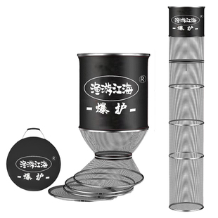 鱼护网包渔户渔护装鱼袋钓鱼装备鱼网兜加厚速干涂胶防挂黑坑竞技