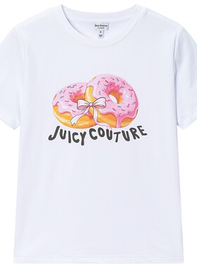 JuicyCouture橘滋印花休闲T恤