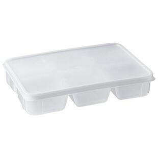 日本冰箱收纳盒分装冻肉保鲜盒食品级分格盒子冷冻隔一周备菜神器