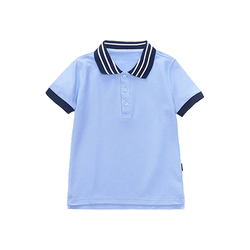 斯踏迪夏季短袖T恤中小学生校服