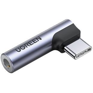 绿联耳机转接头安卓typec转3.5mm圆口手机耳机转换器数据线适用于华为小米oppo一加索尼荣耀手机