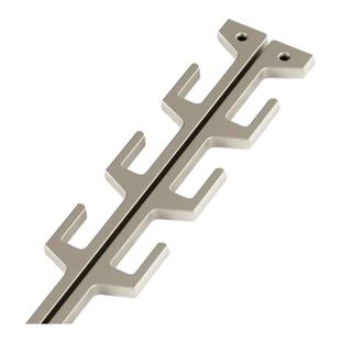 铝合金儿童衣柜挂衣杆任意撑可调节高度衣通杆活动成长型升降衣架