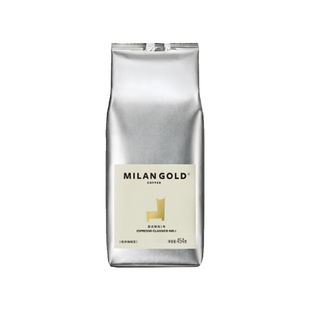 金米兰意式特浓I号咖啡豆中度烘焙特浓咖啡豆纯黑咖啡454g/袋咖啡