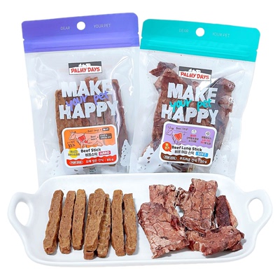 韩国宠物零食中小型犬肉干零食