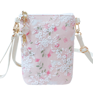 手机包斜挎包女2025新款帆布包包大容量小巧轻便收纳运动迷你小包