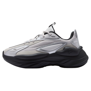 FILA FUSION斐乐男鞋陨石鞋2025冬季新款保暖加绒运动鞋休闲鞋女