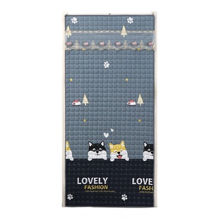 棉门帘加厚冬季保暖防寒布艺门帘家用保温免打孔隔音挡风隔断挂帘