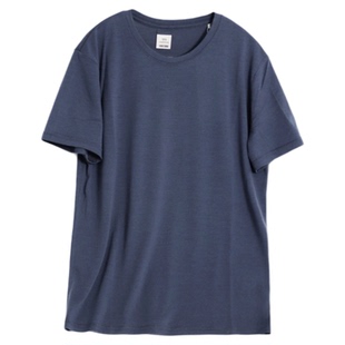 可夫特美利奴羊毛速干衣男户外短袖t恤夏美丽诺跑步登山运动上衣