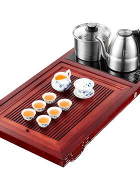 金灶v18古博酸枝木茶盘