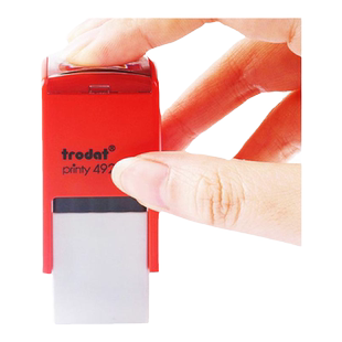 卓达名字印章个人姓名方章私章定做正方形藏书法国画章篆刻字学生教师刻章签名章便携自动按压式翻斗回墨章