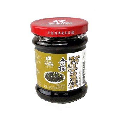 包邮永利源金标阿婆豆豉泉州特产即食菜罐装素食调味品190g×3瓶