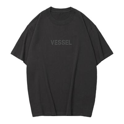XVESSEL 吴建豪夏季新款大字母T恤基础款百搭简约潮流纯棉短袖T恤