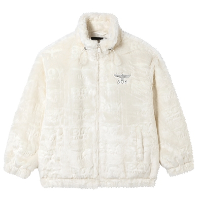 BOYLONDON短外套仿毛绒