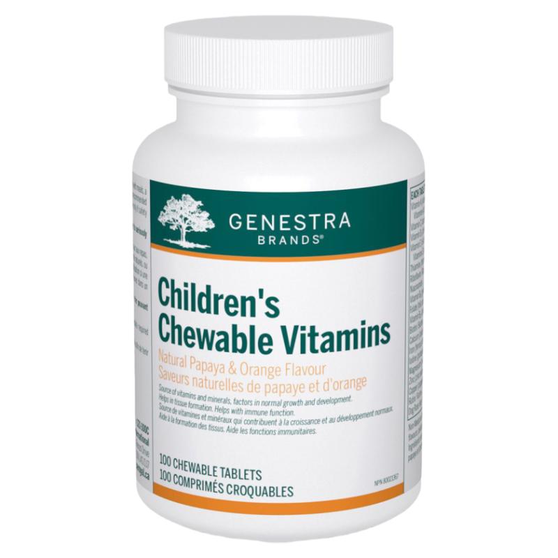 加拿大 Genestra Children's Chewable Vitamins儿童维生素咀嚼片