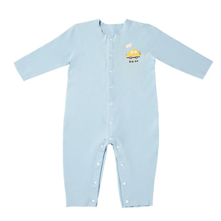 科巢德绒婴幼儿连体衣服秋冬装保暖内衣打底新生儿童宝宝新款睡衣