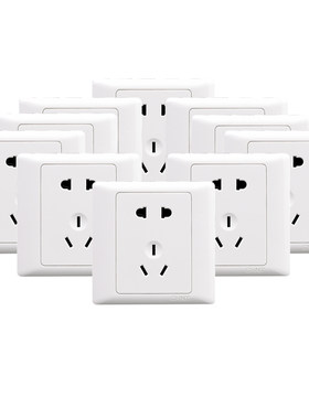 正泰电工墙壁开关插座暗装usb