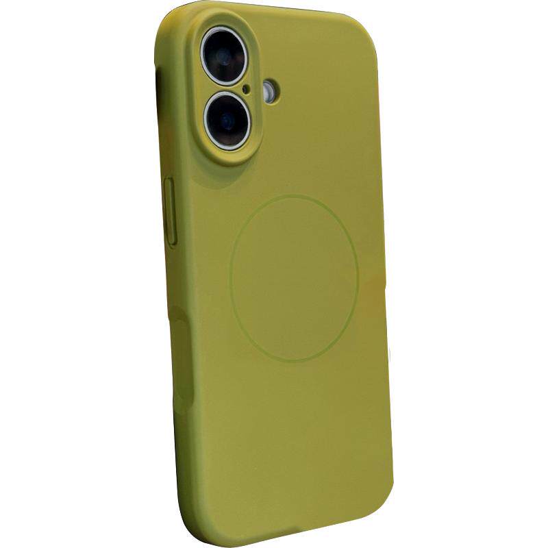 适用苹果16promax手机壳新款17磁吸iPhone16纯色11液态硅胶15pro全包14防摔plus高级感13男女款12简约18pm套x