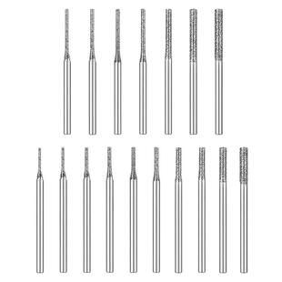 百旗A针 玉石打孔磨针钻孔专用玻璃翡翠金刚砂钻头电动磨头配件