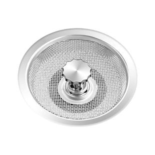 厨房水槽过滤网洗菜盆水池水盆漏水塞子大号通用不锈钢弹跳过滤器