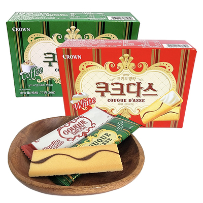 克丽安奶油味夹心条饼干77g(9包)