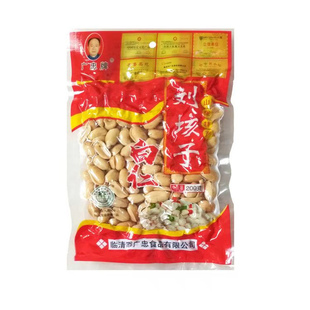 临清刘垓子白仁 油炸五香香辣脱皮无油新花生米酒肴 山东特产小吃