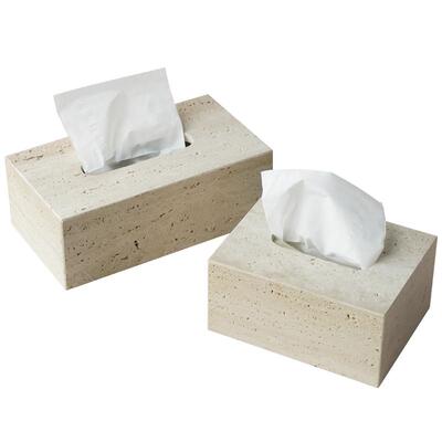 DecoTalk北欧天然大理石纸巾盒