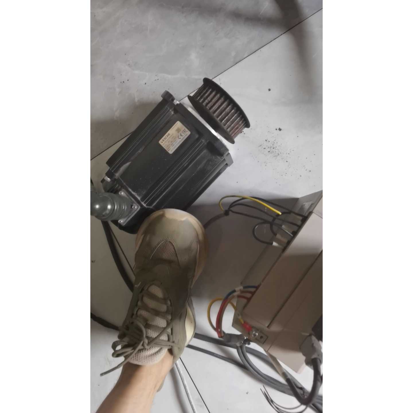 询价-伟创伺服电机3.8KW可维修图片