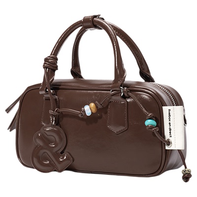 LIVEBOX真皮枕头包波士顿龄球包