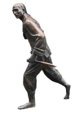 民俗古街文化主题情景雕塑铸铜人物雕像大型街道雕塑品摆件定制