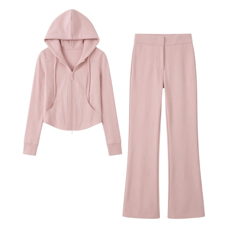 依琦莲瑜伽服套装连帽拉链衫