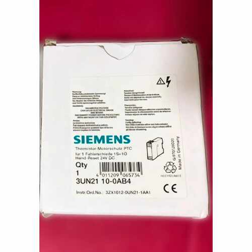 溢价-PTC热敏保护继电器 3UN21 10-0AB4