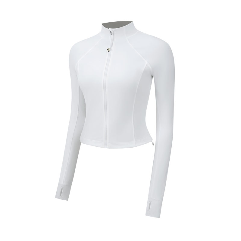女士侧边抽绳拉链夹克 防晒丨lululemon丨 LW3KTIS