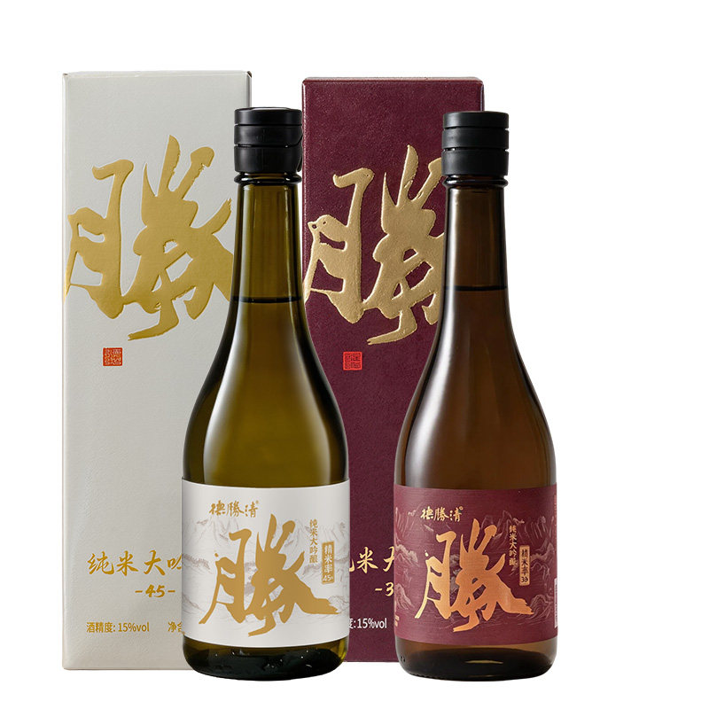 德胜清纯米大吟酿45 38 29国产清酒720ml组合装15度微醺送礼