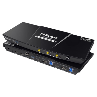 TESmart碲视2进2出KVM切换器