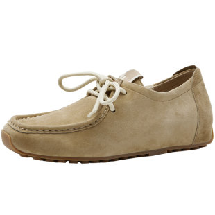 Nine West/玖熙巴恩风内增高袋鼠鞋女春新款加绒乐福鞋勃肯鞋