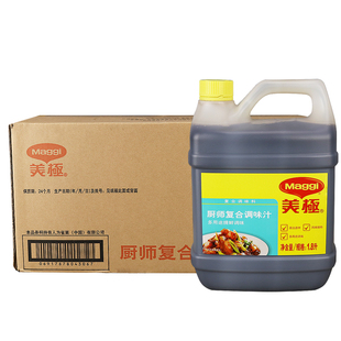 整箱美极厨师复合调味料1.8L味极鲜红烧小炒肉凉拌菜调料汁商用